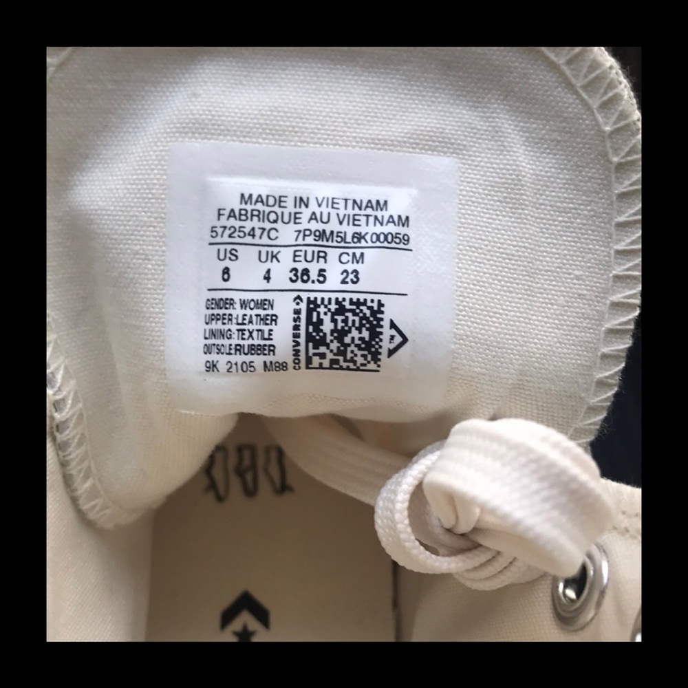 Converse Elevated Gold Platform Chuck Taylor All … - image 8